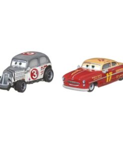 Mattel Disney Pixar: Cars 3 - Caleb Worley  Jet Robinson (Set of 2) (HLH65)