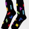 ItemLab Tetris - Tetriminos Pattern Socks (LAB190047)