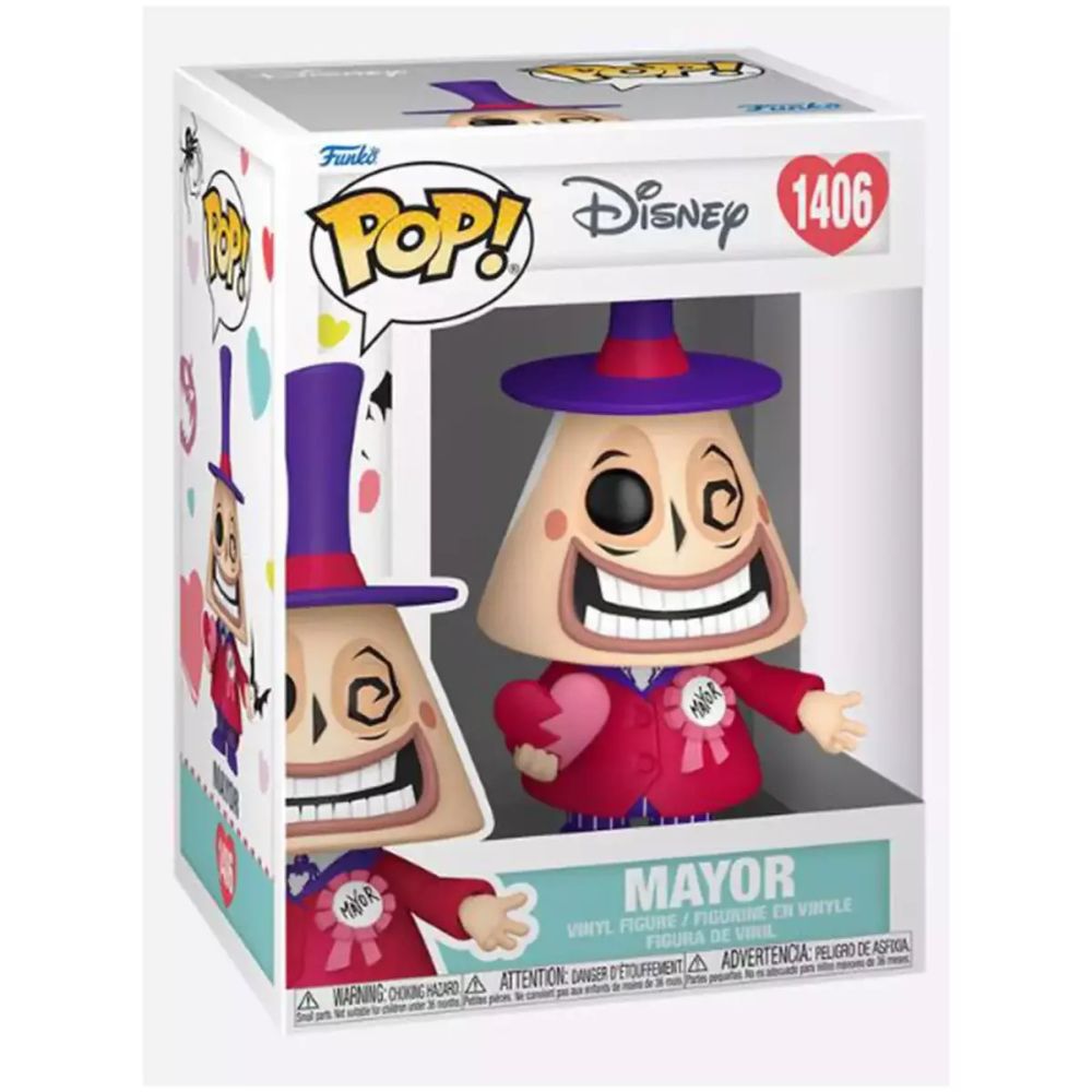Funko Pop! Disney: The Nightmare Before Christmas Valentines S1 - Mayor #1406 Vinyl Figure