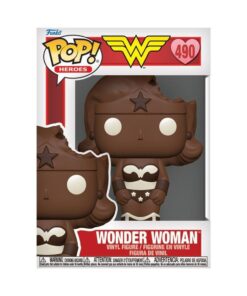 Funko Pop! Heroes DC Valentines Day 2024 - Wonder Woman (Valentine Chocolate) #490 Vinyl Figure