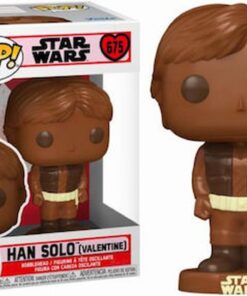 Funko Pop! Disney: Star Wars Valentines Day 2024 - Han Solo (Valentine Chocolate) #675 Bobble-Head Vinyl Figure