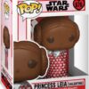Funko Pop! Disney: Star Wars Valentines Day 2024 - Princess Leia (Valentine Chocolate) #676 Bobble-Head Vinyl Figure