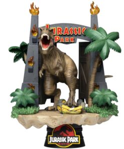 BK D-Stage Jurassic Park - Park Gate Diorama (15cm) (DS-088)
