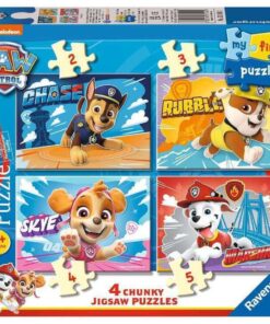 Ravensburger My First Puzzles: Paw Patrol 4 Chunky Jigsaw Puzzles (03154)