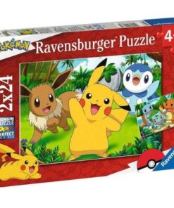 Ravensburger Puzzle: Pokemon Pikachu and Pals (2x24pcs) (05668)