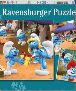 Ravensburger Puzzle: The Smurfs are Unleashed! (3x49pcs) (05625)