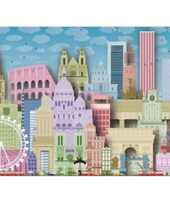 Ravensburger Puzzle: European Cities XXL (300pcs) (13355)
