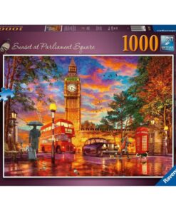 Ravensburger Puzzle: Sunset at Parliament Square, London (1000pcs) (17141)