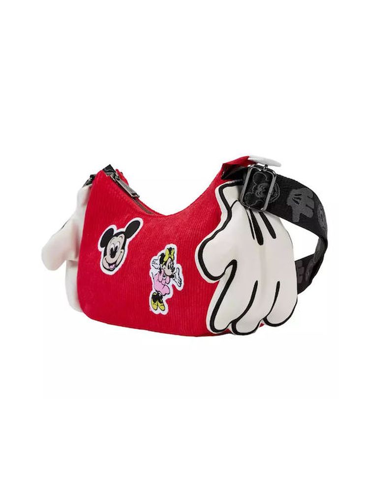 Loungefly Disney: Mickey Minnie - Mickey Hands Crossbody Bag (WDTB2891)