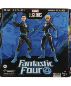 Hasbro Fans Marvel Legends Series: Fantastic Four - Franklin Richards and Valeria Richards Action Figures (2-Pack) (15cm) (F7035)
