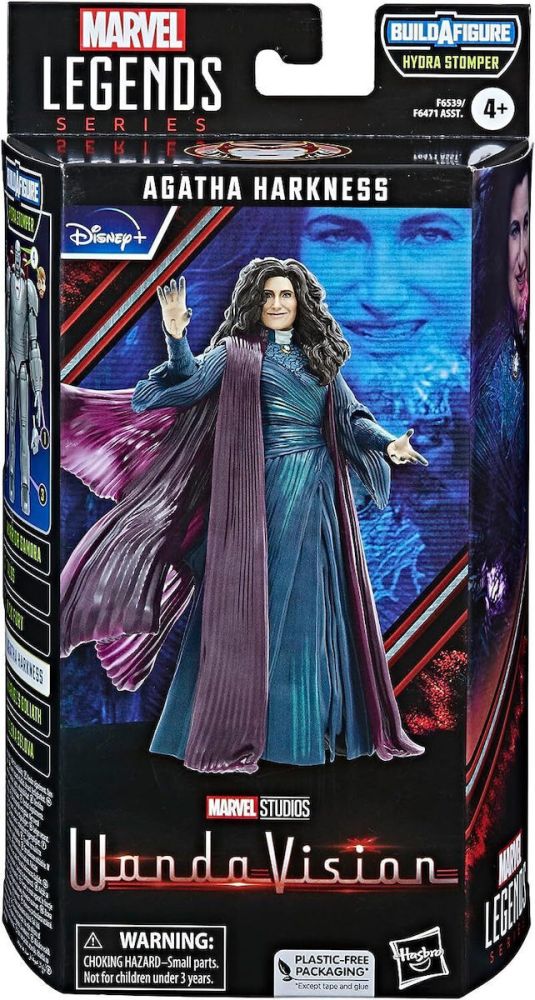Hasbro Disney Marvel Legends Series: Build a Figure Hydra Stomper - WandaVision Agatha Harkness Action Figure (15cm) (F6539)