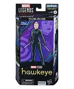 Hasbro Disney Marvel Legends Series: Build a Figure Hydra Stomper - Hawkeye Yelena Belova Action Figure (15cm) (F6541)