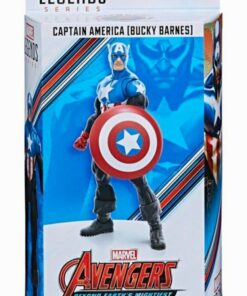 Hasbro Fans Marvel Avengers: Legends Series (60th Anniversary) - Beyond Earths Mightiest - Captain America (Bucky Barnes) Action Figure (F7088)