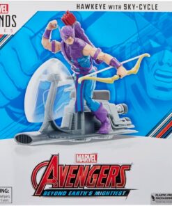 Hasbro Fans Marvel Avengers: Legends Series (60th Anniversary) - Beyond Earths Mightiest - Hawkeye with Sky-Cycle Action Figure  Vehicle (Excl.) (F7063)