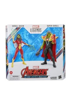 Hasbro Fans Marvel Avengers: Legends Series (60th Anniversary) - Beyond Earths Mightiest - Skrull Queen  Super-Skrull Action Figures (F7085)