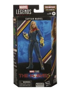 Hasbro Marvel Legends Series Build a Figure Totally Awesome Hulk: The Marvels - Captain Marvel Action Figure (15cm) (Excl.) (F3680)