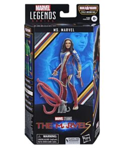 Hasbro Marvel Legends Series Build a Figure Totally Awesome Hulk: The Marvels - Ms. Marvel Action Figure (15cm) (Excl.) (F3682)