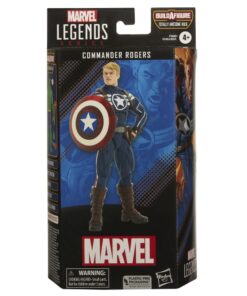 Hasbro Marvel Legends Series Build a Figure Totally Awesome Hulk: Commander Rogers Action Figure (15cm) (Excl.) (F3685)