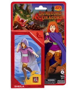 Hasbro Fans Cartoon Classics: Dungeons  Dragons - Sheila Action Figure (15cm) (Excl.) (F4878)