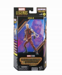 Hasbro Fans Marvel Legends Series: Guardians of the Galaxy Volume 3 - Kraglin Action Figure (Build-A-Figure) (15cm) (F7406)