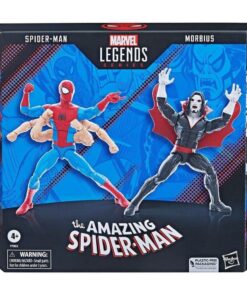 Hasbro Fans Marvel Legends Series: The Amazing Spider-Man - Spider-Man  Morbius Action Figures (15cm) (F7052)