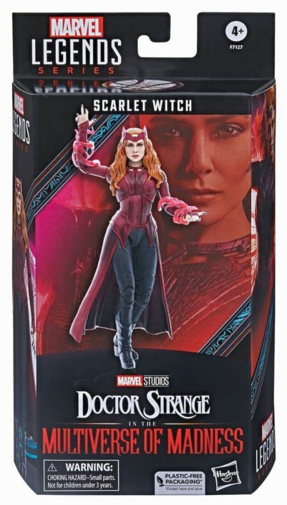 Hasbro Fans Marvel Legends Series: Doctor Strange in the Multiverse of Madness - Scarlet Witch Action Figure (15cm) (F7127)