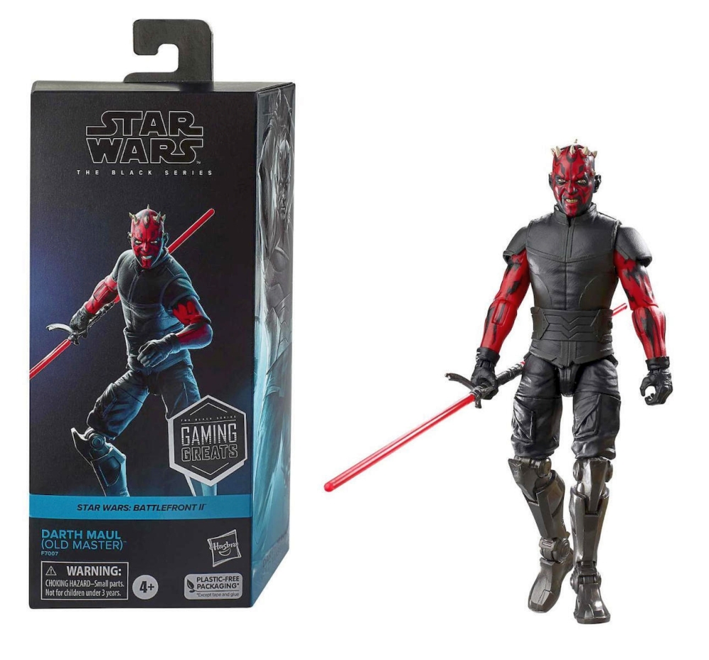 Hasbro Fans Disney Star Wars The Black Series: Battlefront II - Darth Maul (Old Master) Action Figure (15cm) (F7007)