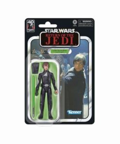 Hasbro Fans Disney Star Wars 40th Return of the Jedi: The Black Series: Luke Skywalker (Jedi Knight) Action Figure (15cm) (F7080)
