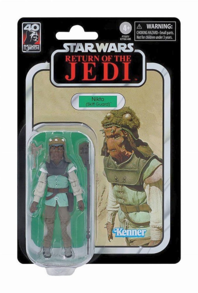 Hasbro Fans Vintage Collection: Disney Star Wars Return of the Jedi - Nikto (Skiff Guard) Action Figure (10cm) (F7337)