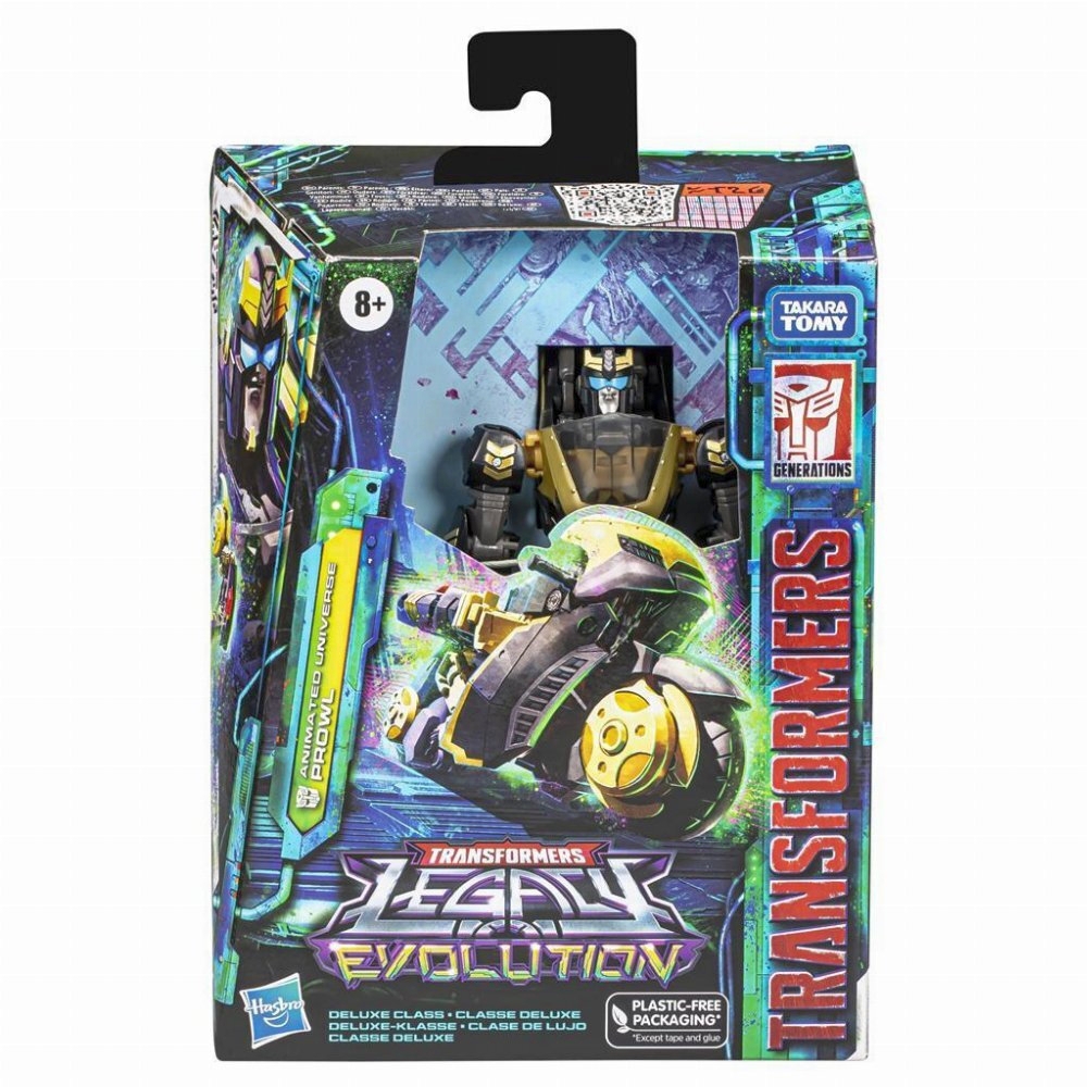 Hasbro Fans Transformers: Legacy Evolution - Animated Universe Prowl Deluxe Class Action Figure (14cm) (Excl.) (F7193)
