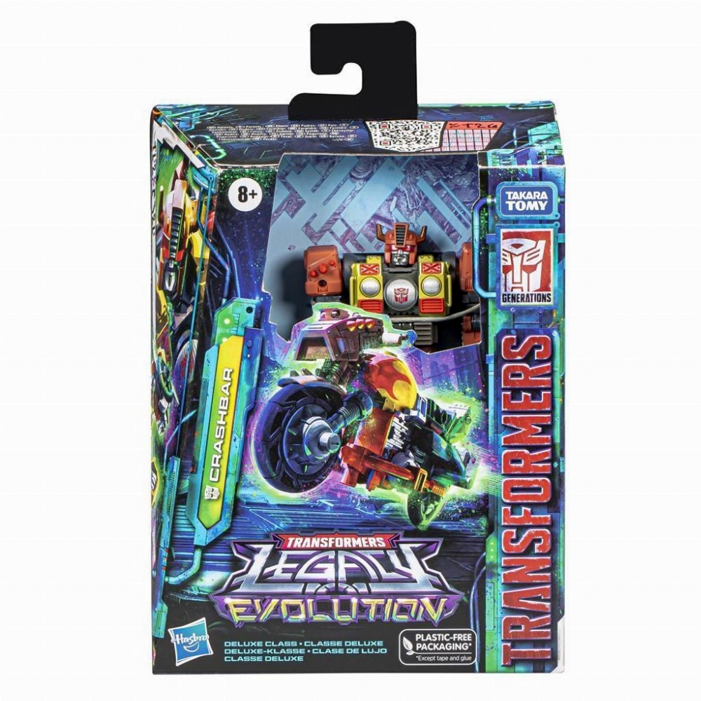 Hasbro Fans Transformers: Legacy Evolution - Crashbar Deluxe Class Action Figure (14cm) (Excl.) (F7195)