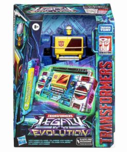 Hasbro Fans Transformers: Legacy Evolution - Twincast  Autobot Rewind Voyager Class Action Figure (18cm) (F7208)