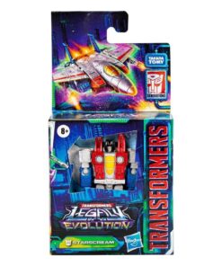 Hasbro Fans Transformers: Legacy Evolution - Starscream Core Class Action Figure (9cm) (Excl.) (F7183)
