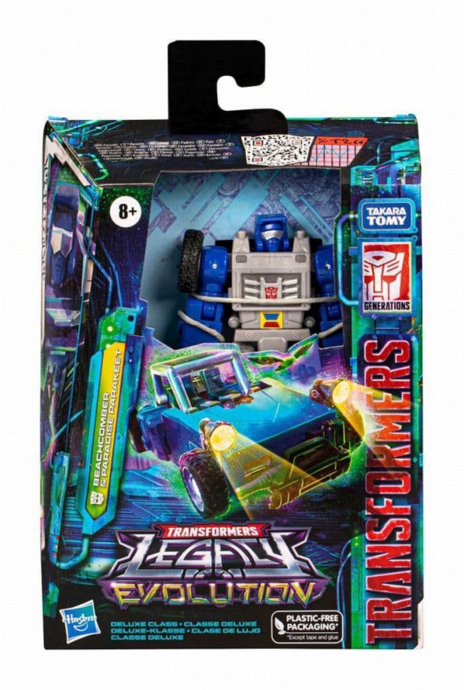 Hasbro Fans Transformers: Legacy Evolution - Beachcomber Paradise Parakeet Deluxe Class Action Figure (14cm) (Excl.) (F7196)