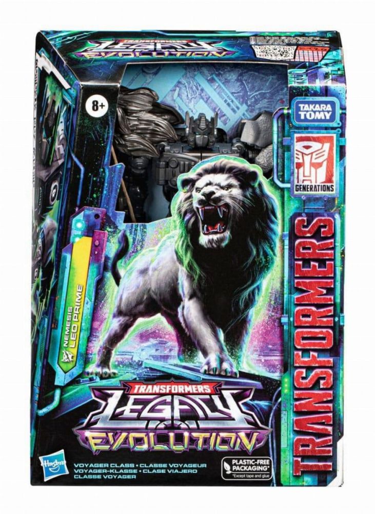 Hasbro Fans Transformers: Legacy Evolution - Nemesis Leo Prime Voyager Class Action Figure (18cm) (Excl.) (F7210)