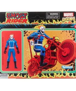 Hasbro Fans Marvel Legends: Retro Collection - Ghost Rider Action Figure  Motorcycle (10cm) (F6544)
