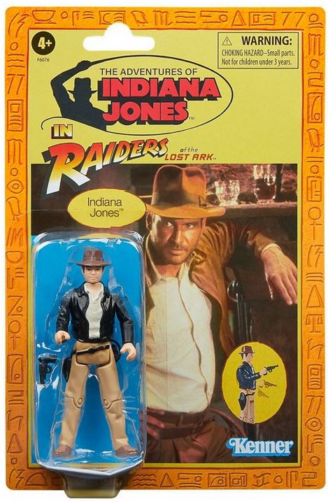 Hasbro Fans The Adventures of Indiana Jones: In Raiders of the Lost Ark - Indiana Jones Action Figure (10cm) (Excl.) (F6076)