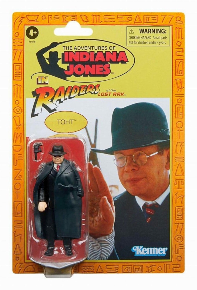 Hasbro Fans The Adventures of Indiana Jones: In Raiders of the Lost Ark - Toht Action Figure (10cm) (Excl.) (F6078)