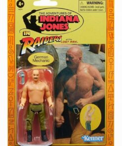 Hasbro Fans The Adventures of Indiana Jones: In Raiders of the Lost Ark - German Mechanic Action Figure (10cm) (Excl.) (F6079)