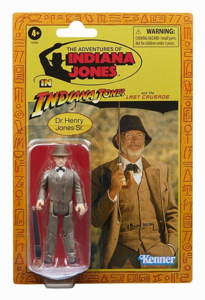 Hasbro Fans Indiana Jones and the Temple of Doom: Dr. Henry Jones Action Figure (15cm) (F6084)