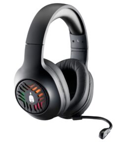 Spartan Gear - Medusa Wireless Headset (compatible with PC, playstation 4, playstation 5) (color: Black)