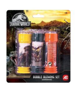AS Jurassic World Bubble Blowing Set (3 Pieces) (5200-01364)