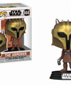 Funko Pop! Disney Star Wars: The Mandalorian - The Amorer #668 Bobble-Head Vinyl Figure