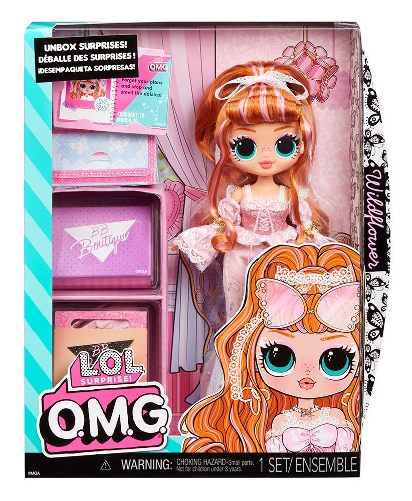 MGA L.O.L. Surprise! O.M.G. Wildflower Fashion Doll (591511EUC)
