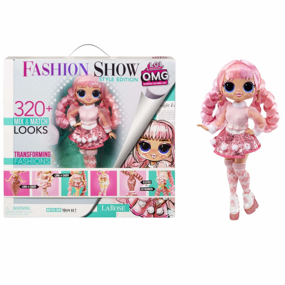 MGA L.O.L. Surprise!: O.M.G. Fashion - Style Edition Show La Rose Doll (584322EUC)