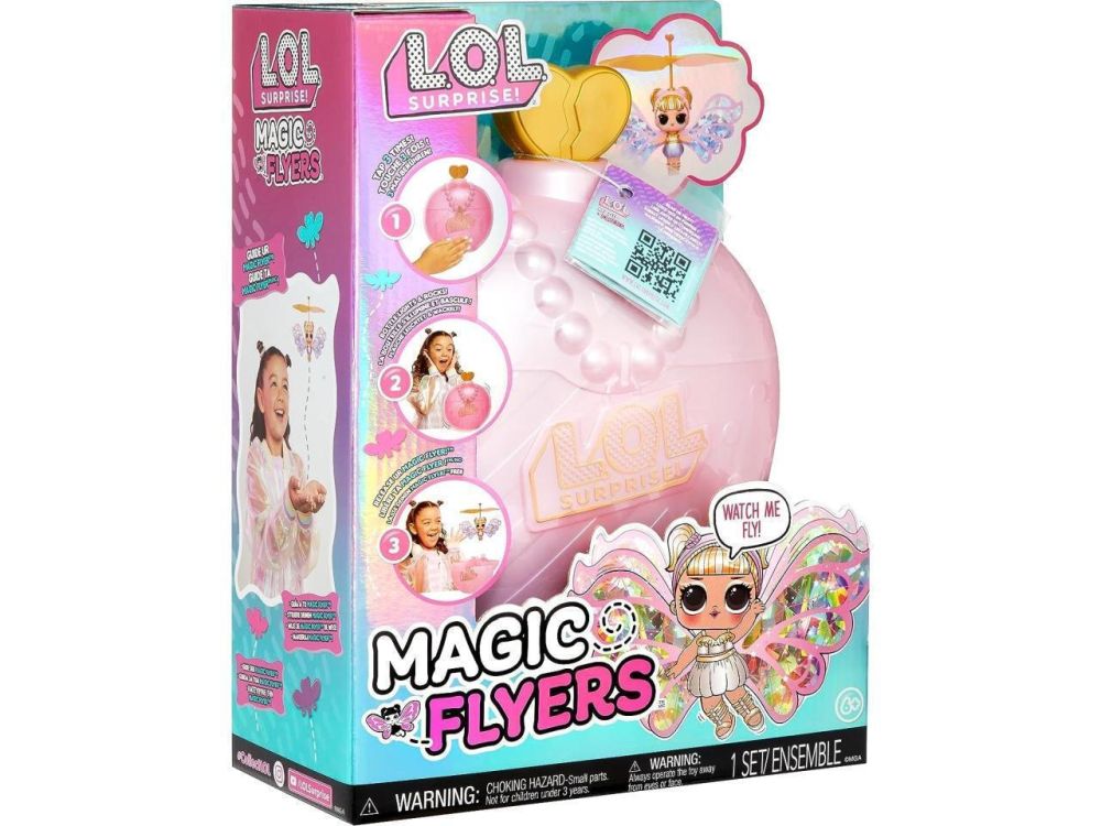 MGA L.O.L. Surprise: Magic Flyers - Sky Starling Gold Wings (593539EUC)