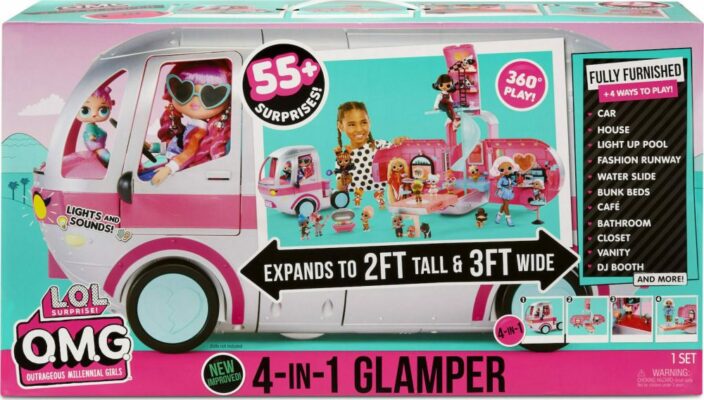 MGA L.O.L. Surprise!: O.M.G. 4-in-1 Glamper (576730EUC)
