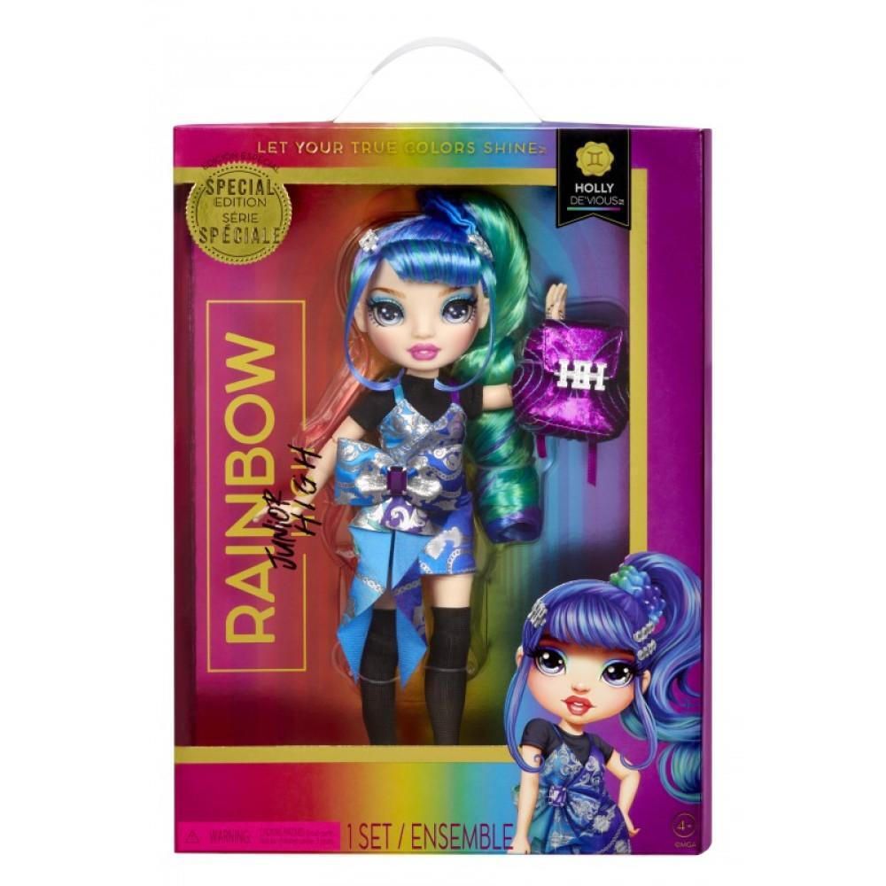 MGA Rainbow High: Rainbow Junior High - Holly DeVious Special Edition (590439EUC)