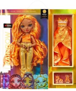MGA Rainbow High - Meena Fleur (Saffron) Doll (578284EUC)
