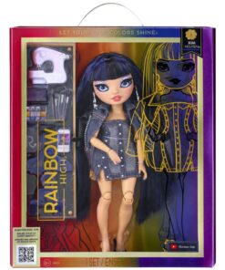 MGA Rainbow High: Kim Nguyen (Denim Blue) Doll (583158EUC)
